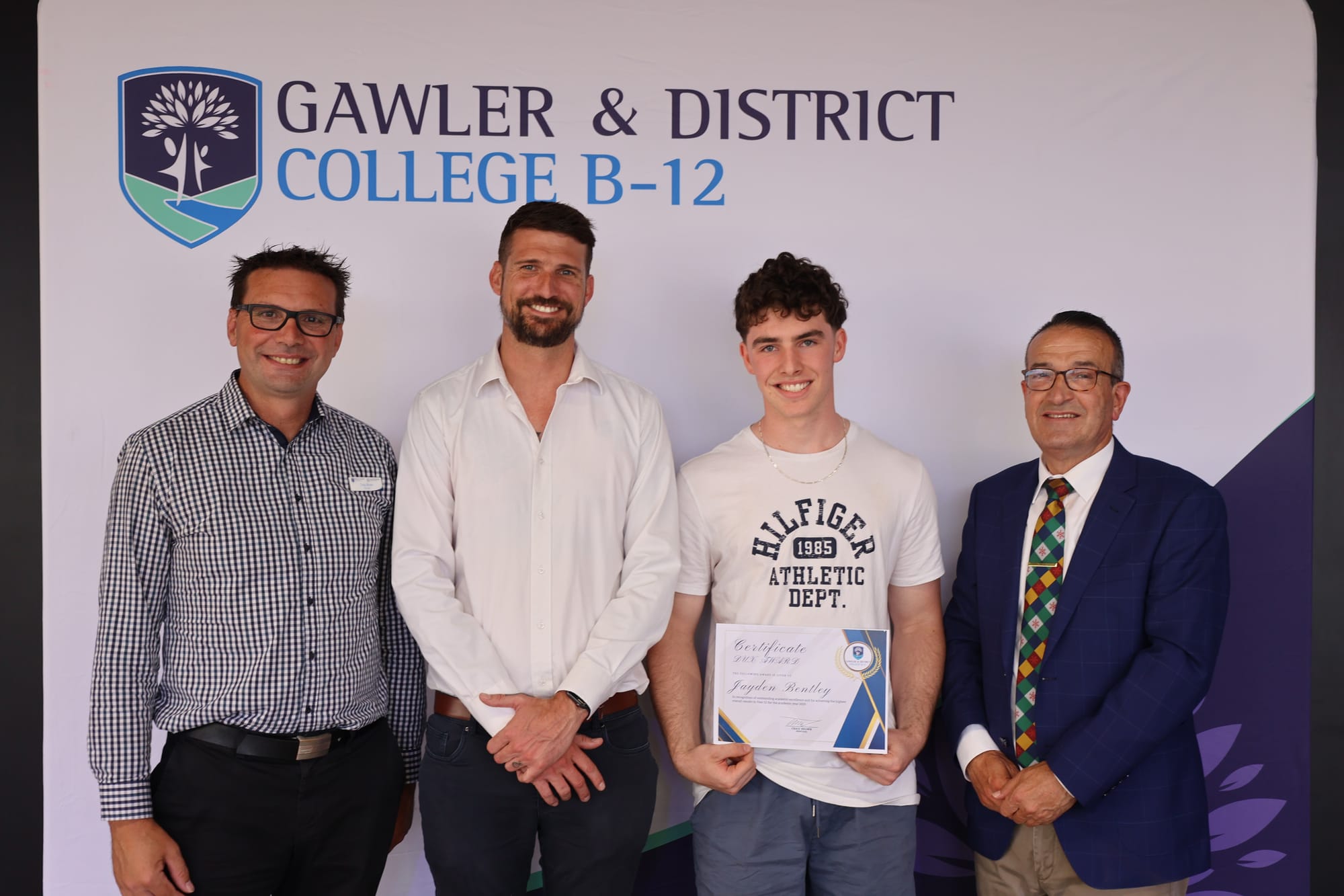 Jayden engineers Dux award