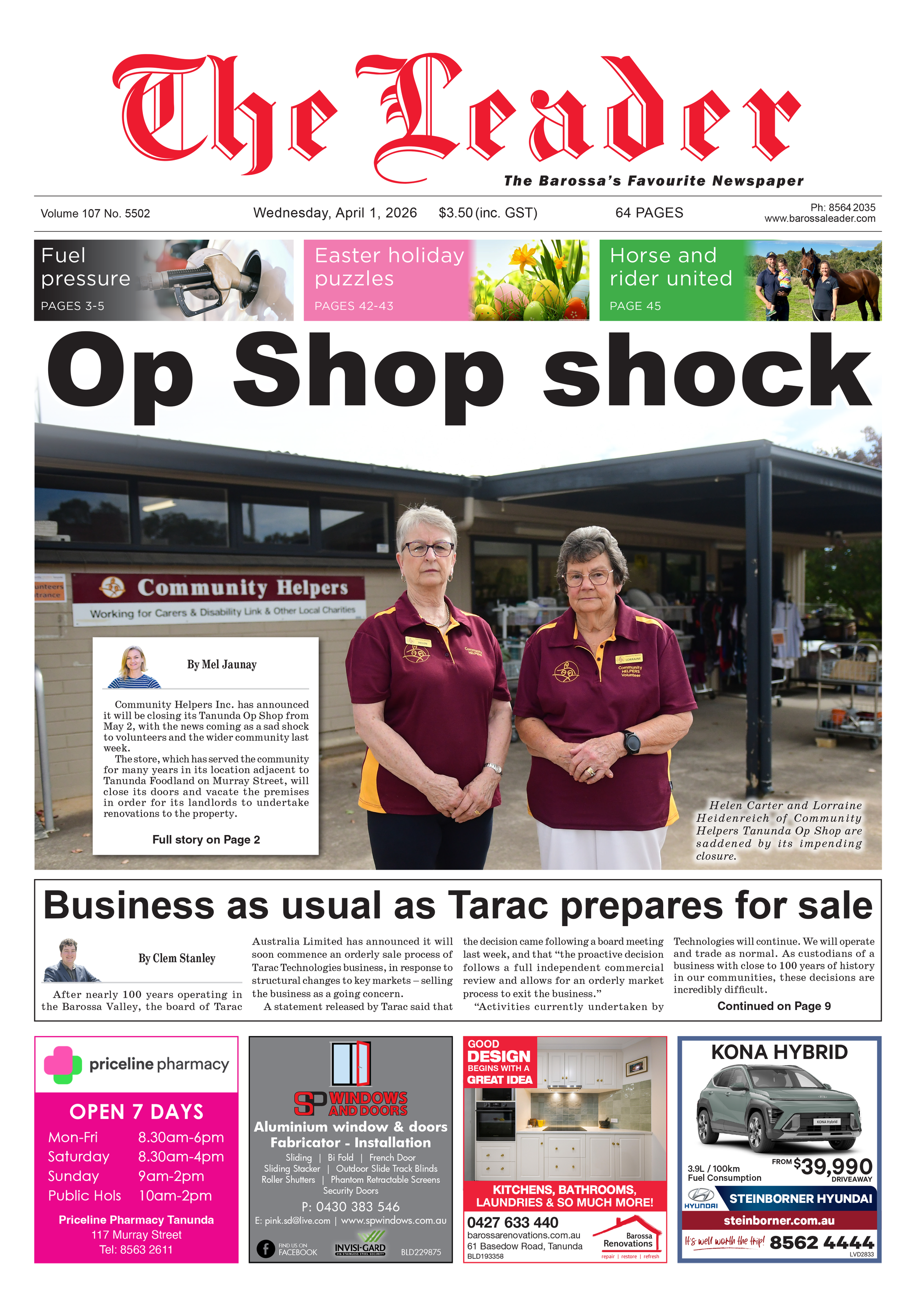 The Leader - April 1, 2026