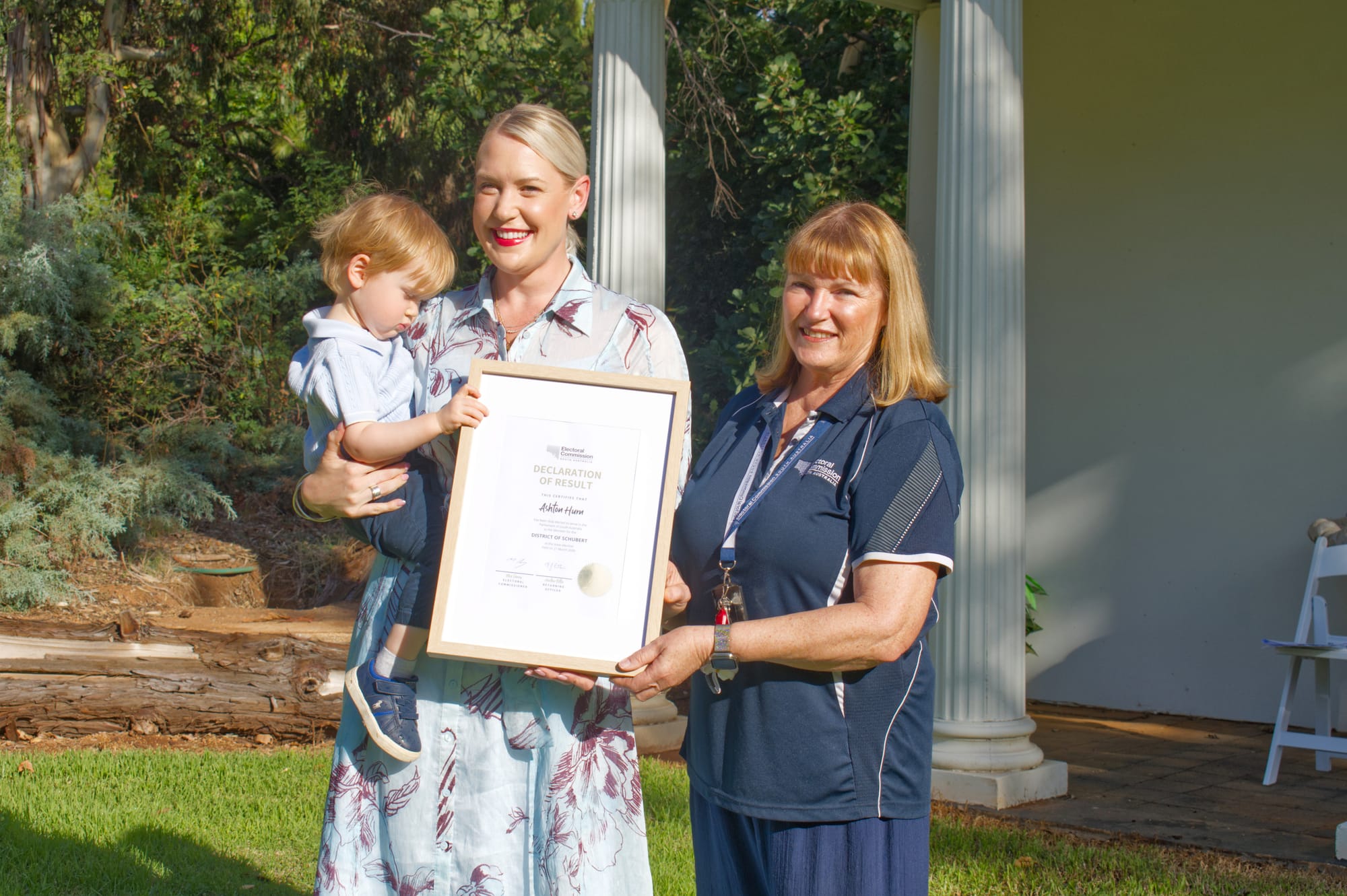 Declaration of Poll at Lyndoch