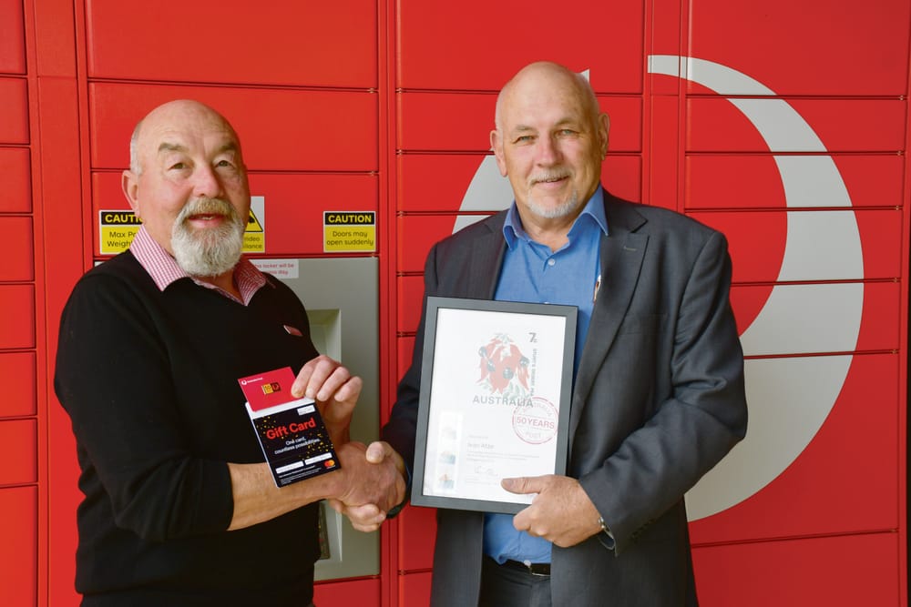 Ivan achieves 50 years with Australia Post post image