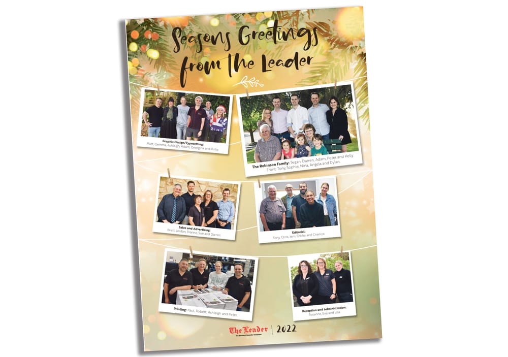 Thank you from the team at The Leader post image