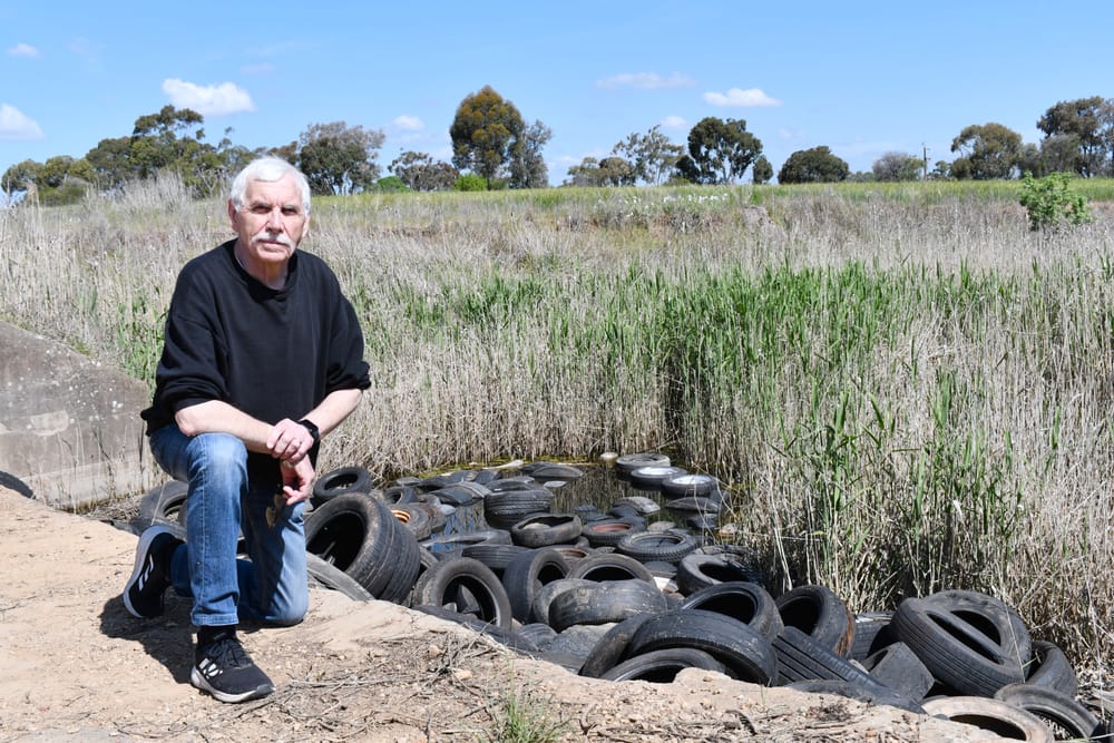 ‘Tyred’ of this rubbish post image