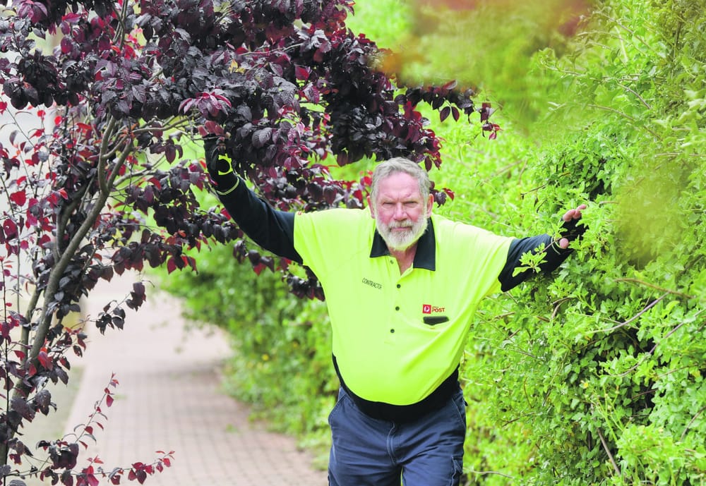 Peeved postie post image