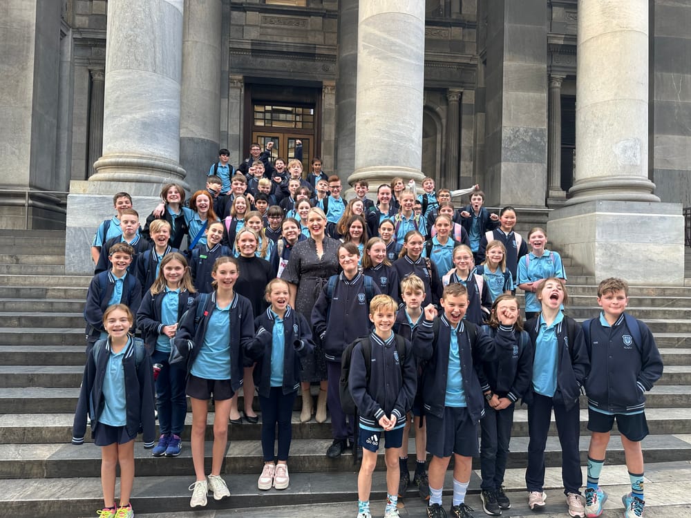 Tanunda students visit State Parliament post image