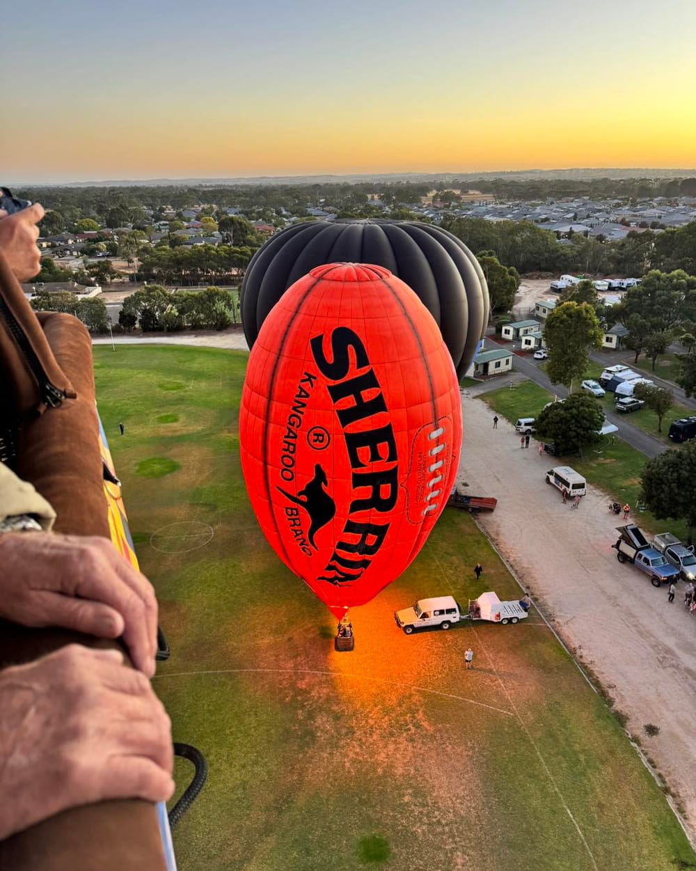 A bit of hot air over Gather Round post image