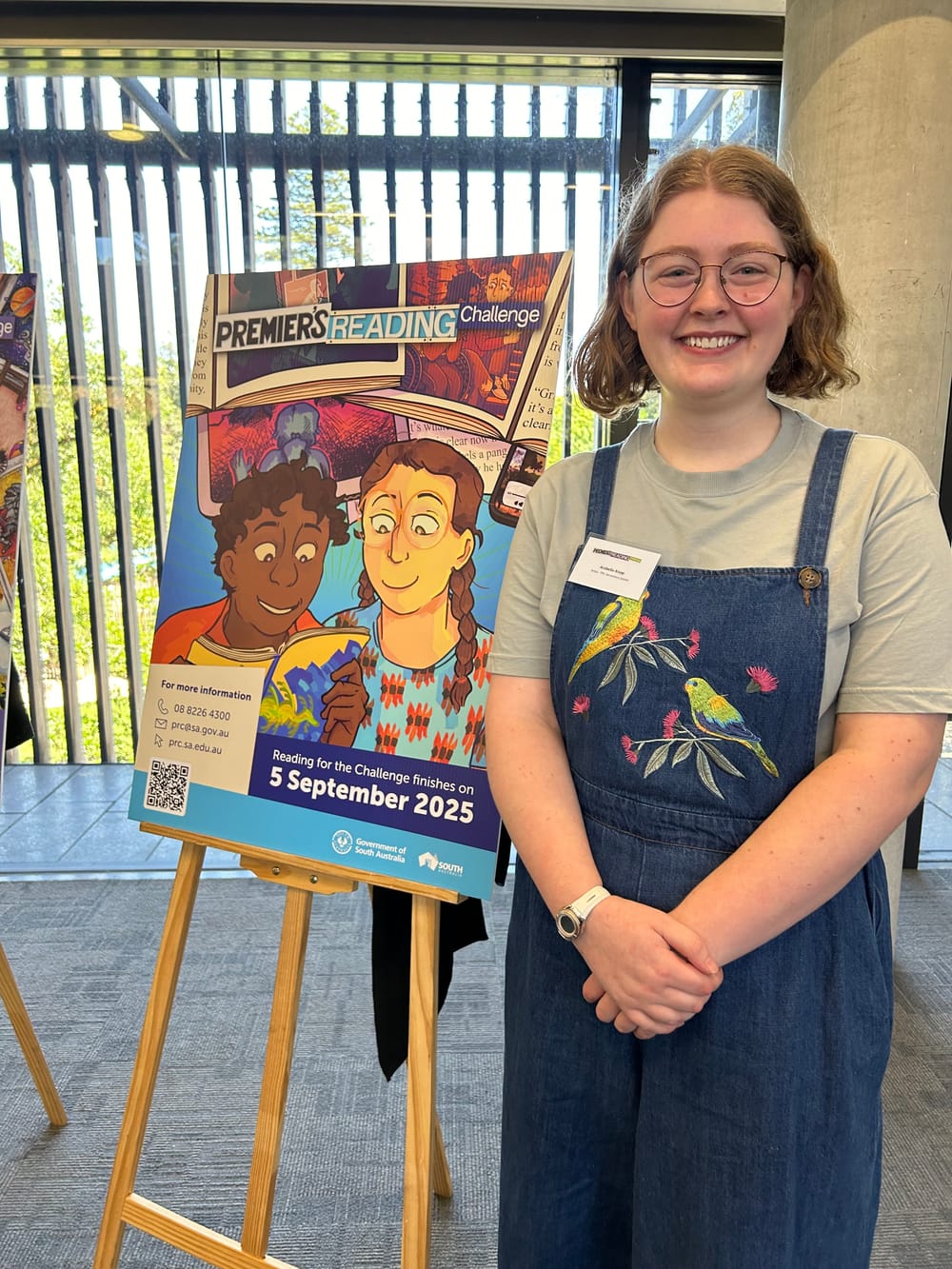 Arabella’s art to promote Premier's Reading Challenge post image