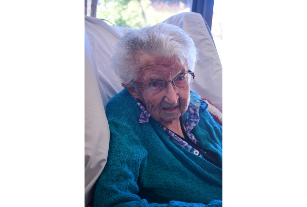 Laurence reflects at 105 post image