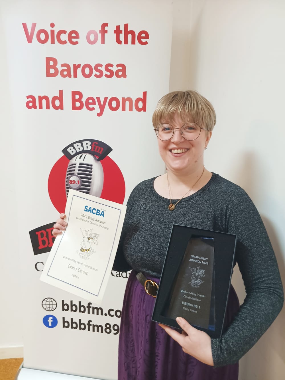 Ekkia excels on the airwaves post image