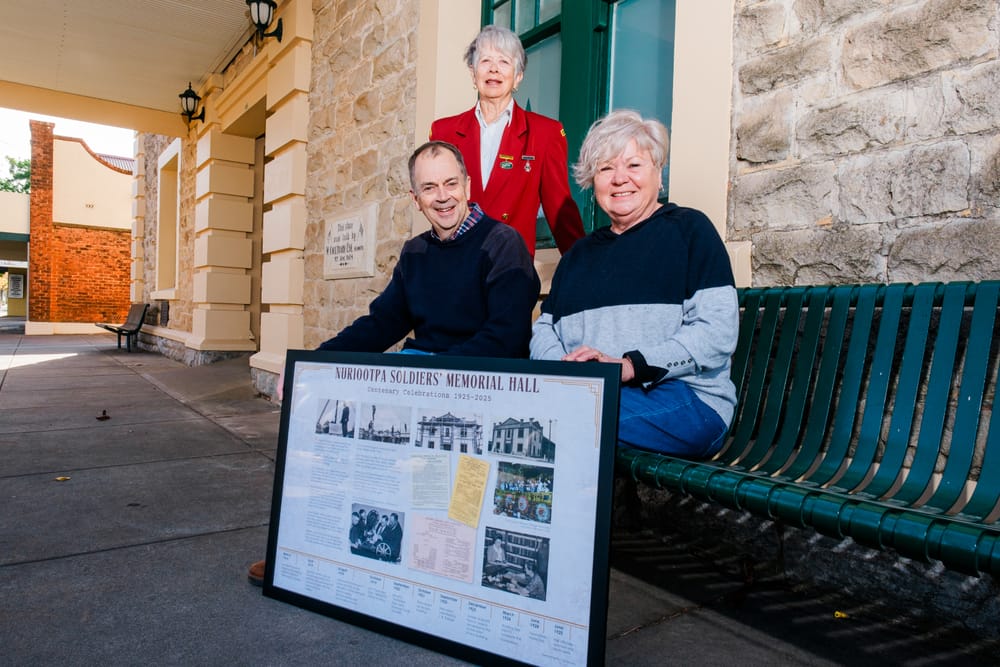 Nuriootpa Soldiers’ Memorial Hall celebrates a century post image