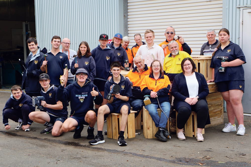 Students build more than furniture at Barossa Enterprises post image