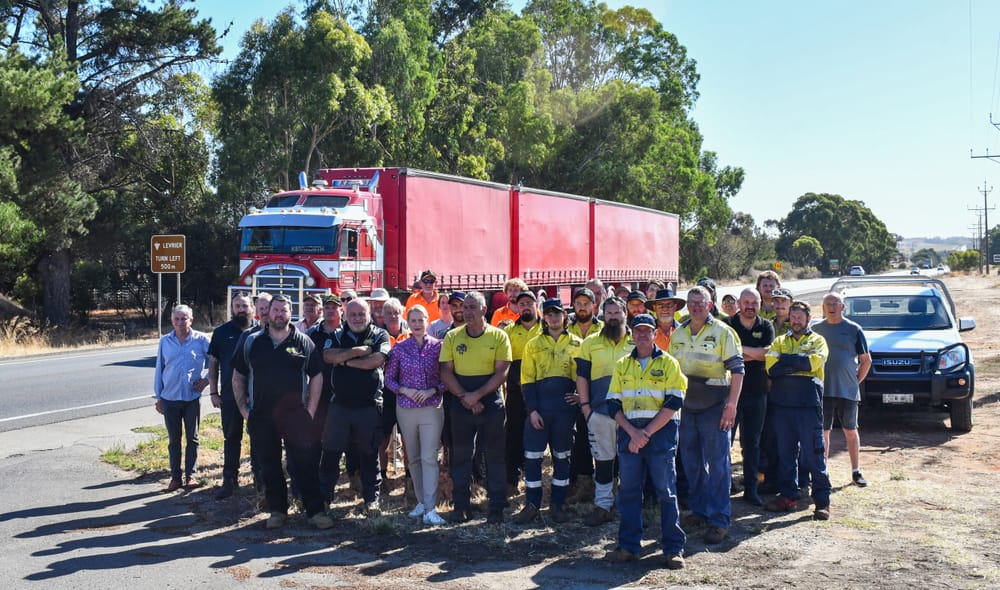Safety concerns on the Sturt Highway post image