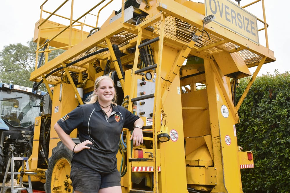 Olivia's a trucking hard worker post image