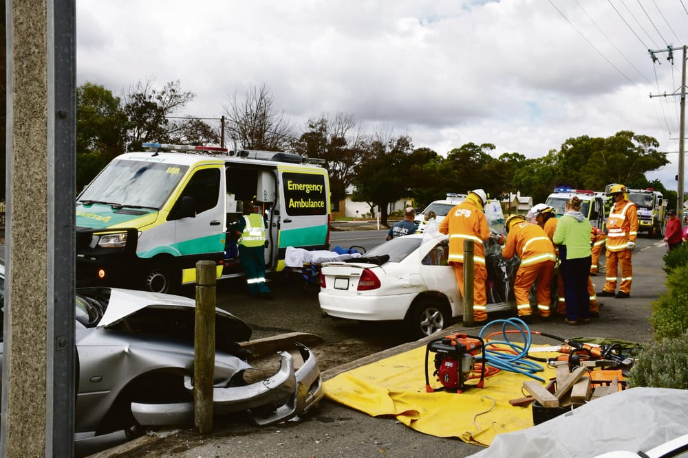 Two people injured in Greenock Road crash post image