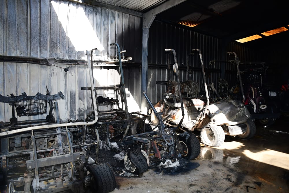 Explosion and shed fire at Kapunda Golf Club post image
