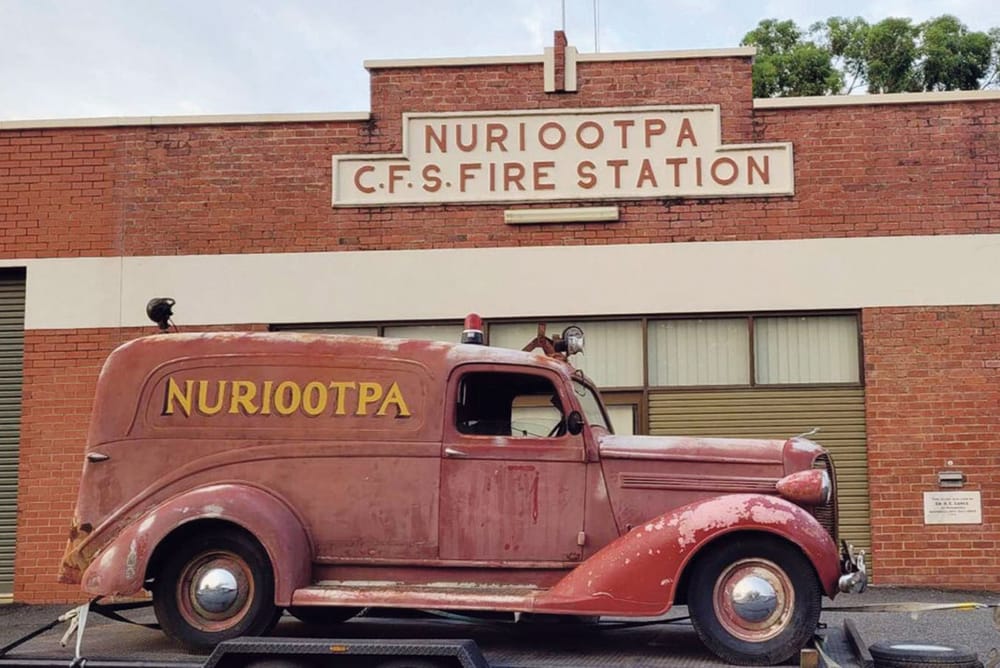 Old Nuriootpa fire truck again for sale post image