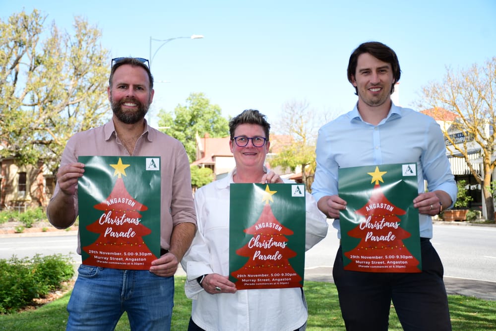 Angaston Christmas Parade Fun on a roll post image