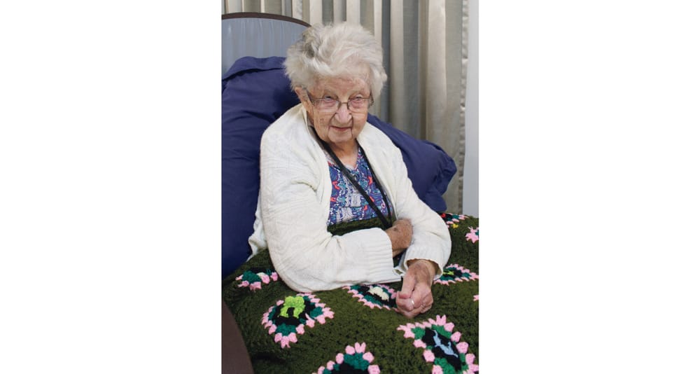 “I’ve had a good life,” says Laurence, at 104 post image