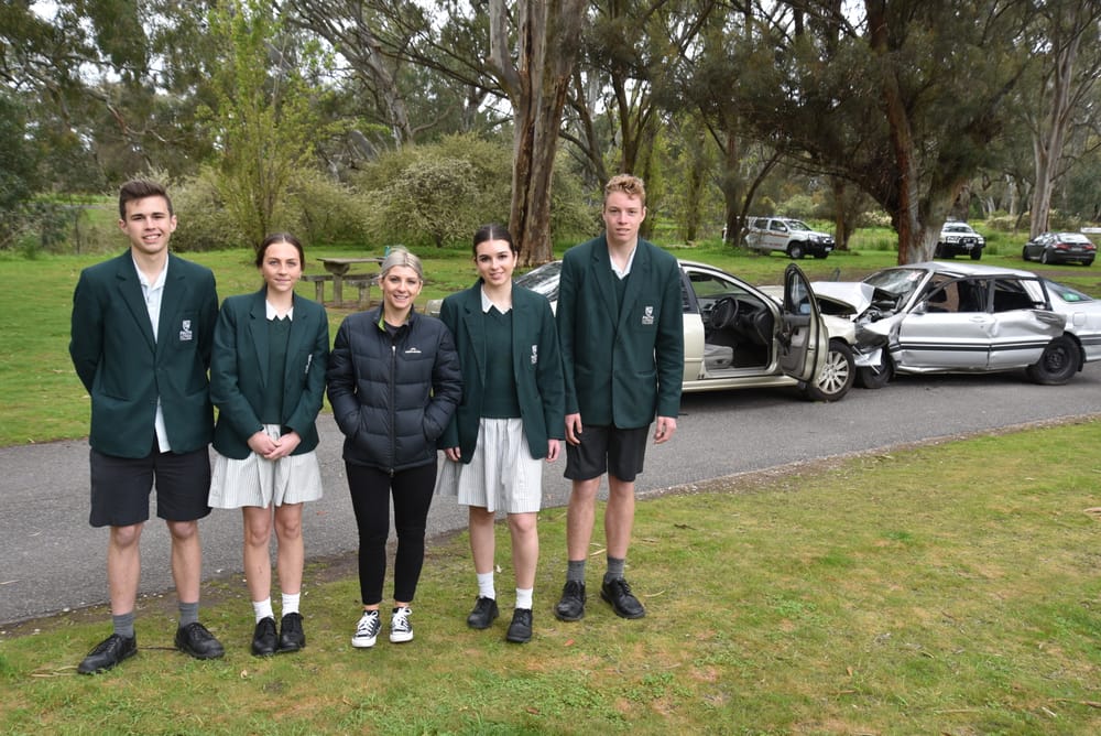 Students educated in real life road trauma post image