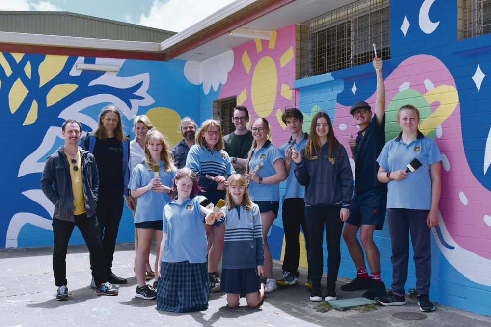 New collaborative mural for Nuriootpa High school post image
