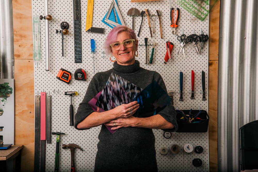 Lisa's top of her glass post image