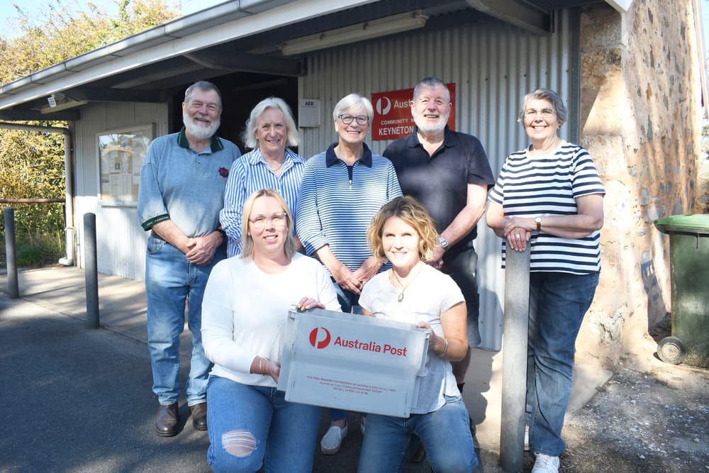 Keyneton's volunteer postal agency a hub for community post image