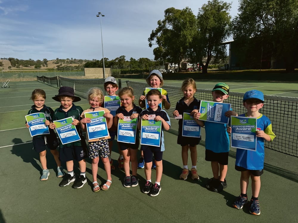 Vine Vale Tennis Club Junior Presentations post image