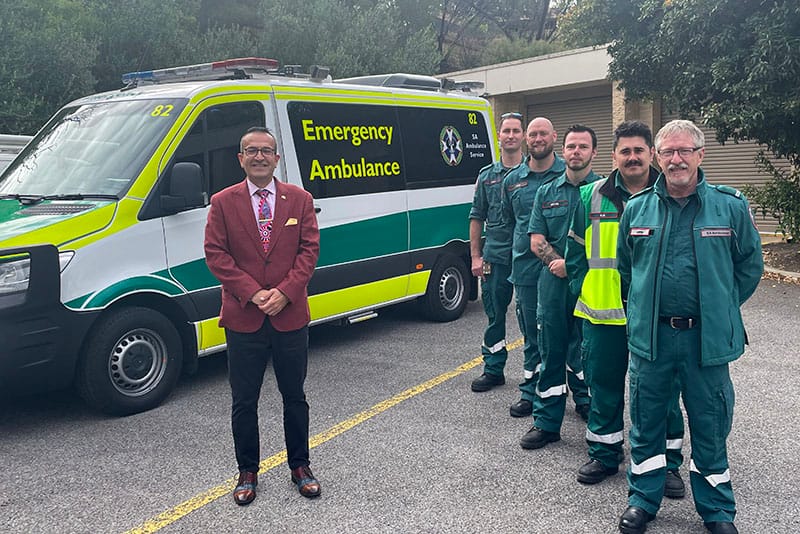 New ambulance crew starts in Gawler post image