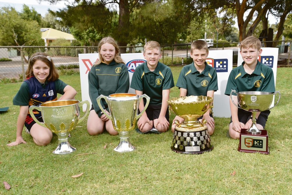 Footy Roadshow arrives at Greenock Primary School post image