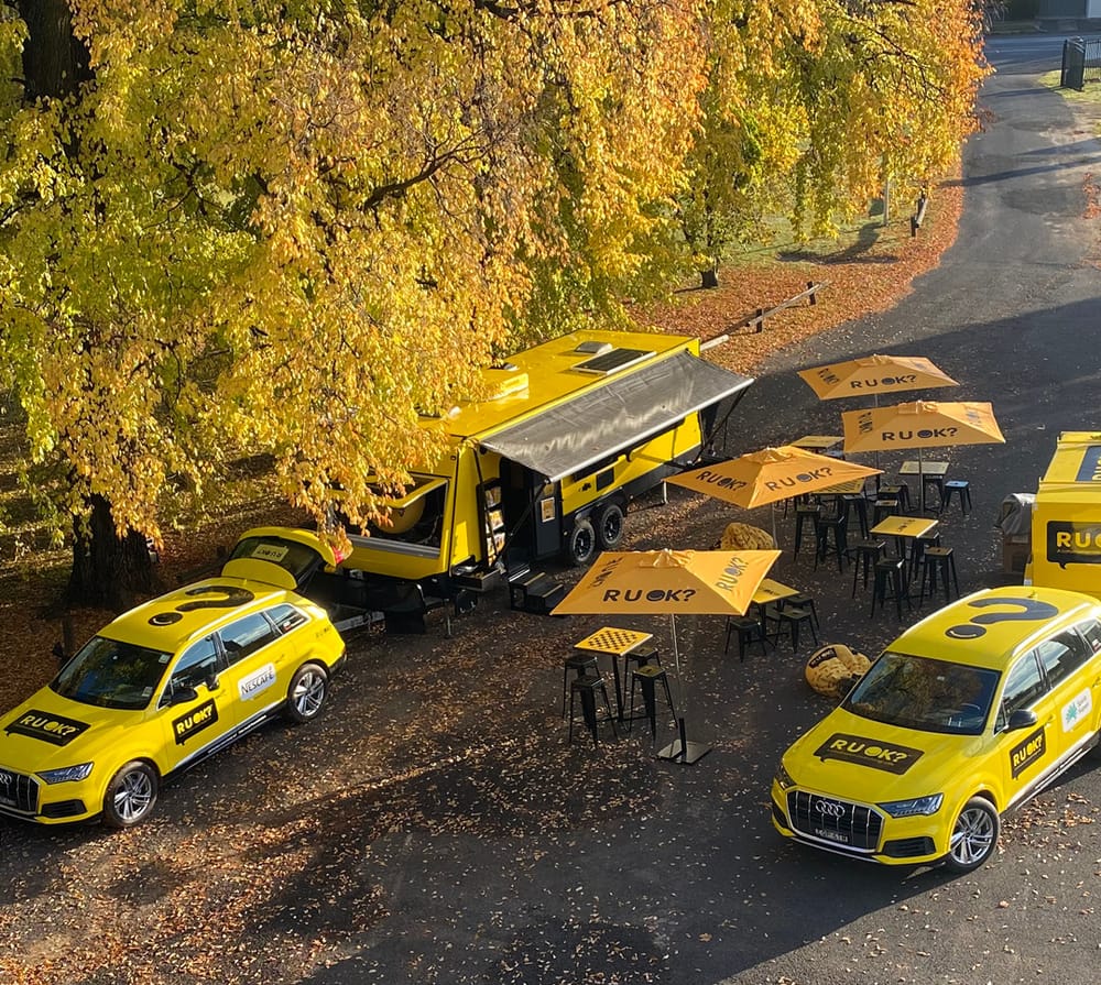 R U OK? convoy rolls into the Barossa post image