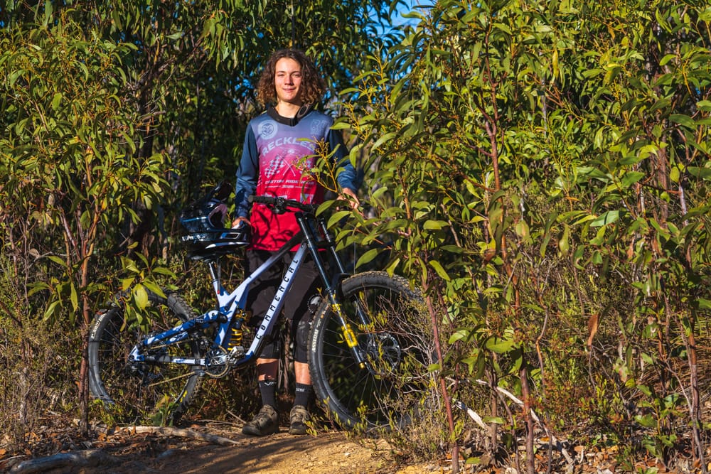 Button mountain biking across the globe post image