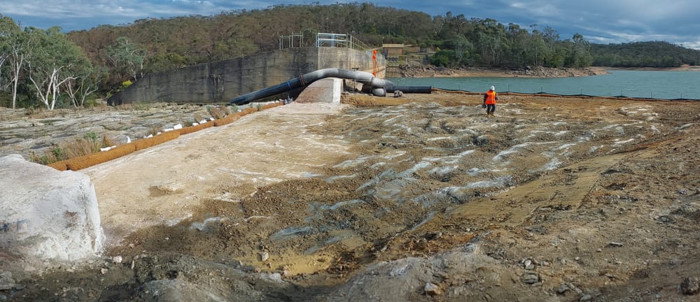 Warren work wraps up as spillway returns to action post image