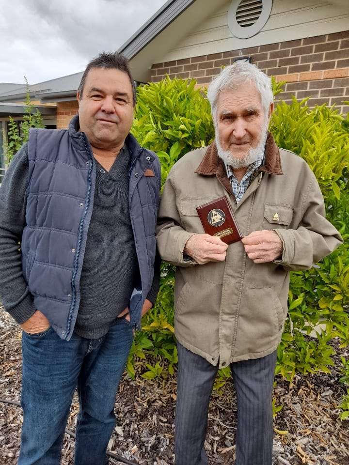 50 year award to Ken Schliebs post image