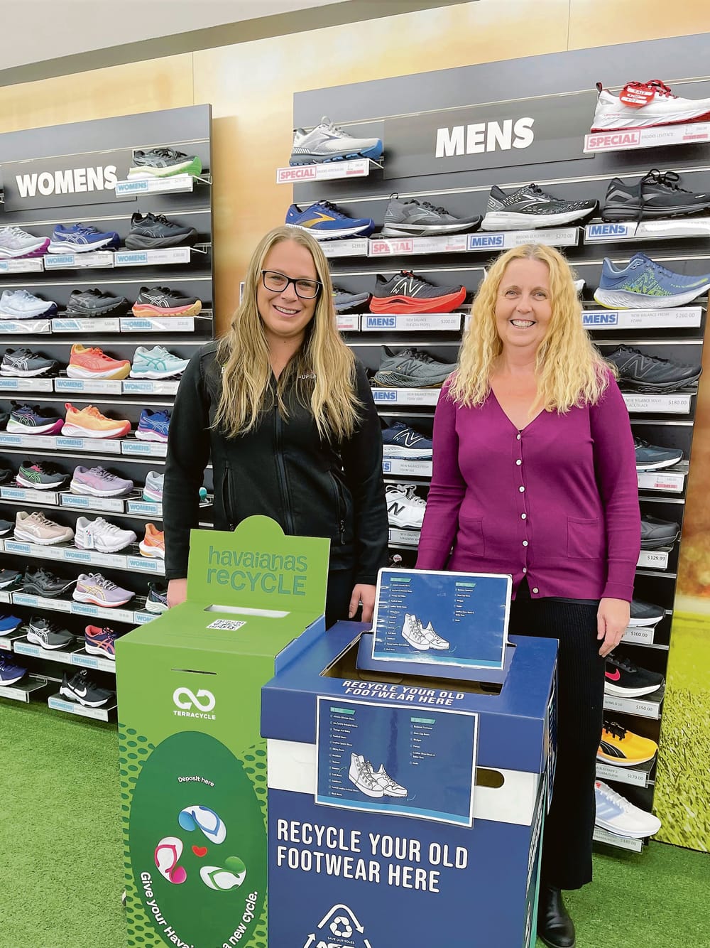 Putting their best foot forward post image