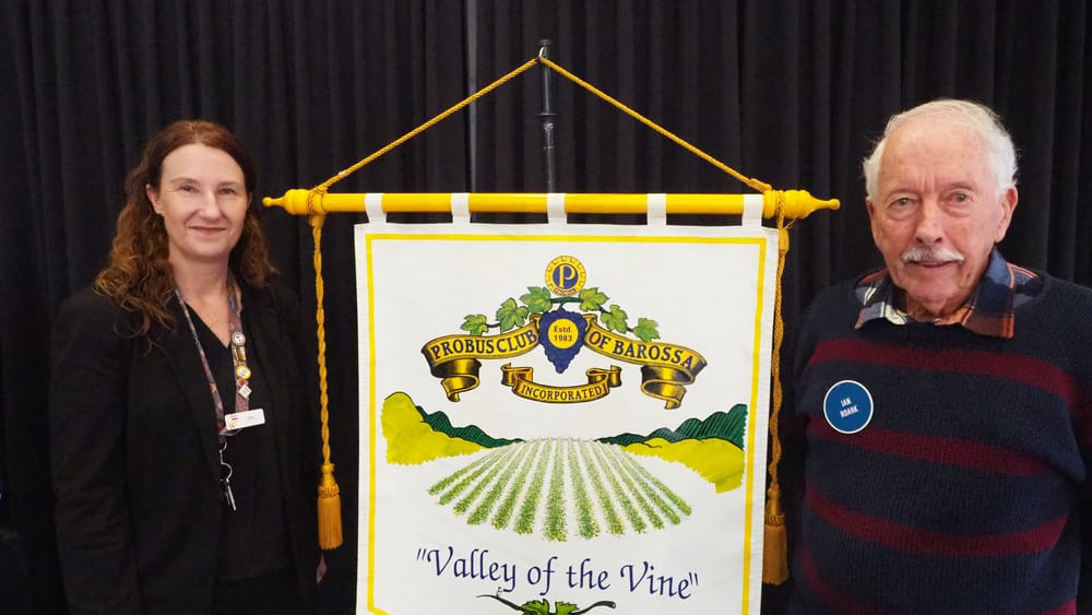 Helen is guest speaker at Probus meeting post image