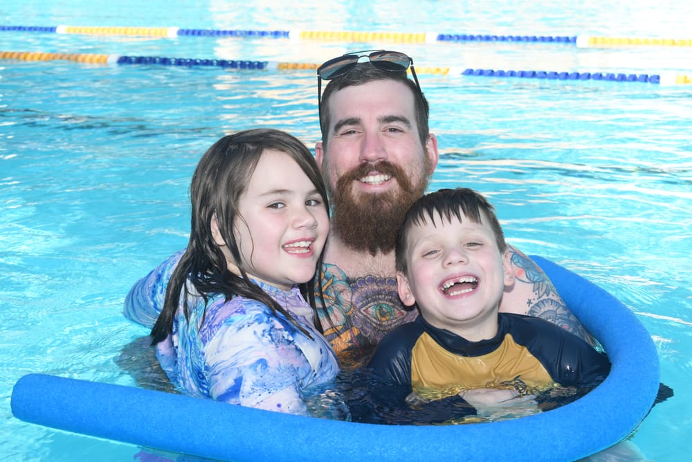 Timely splash as temp rises post image