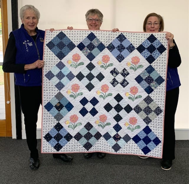 Vine Patch Quilters give comfort post image