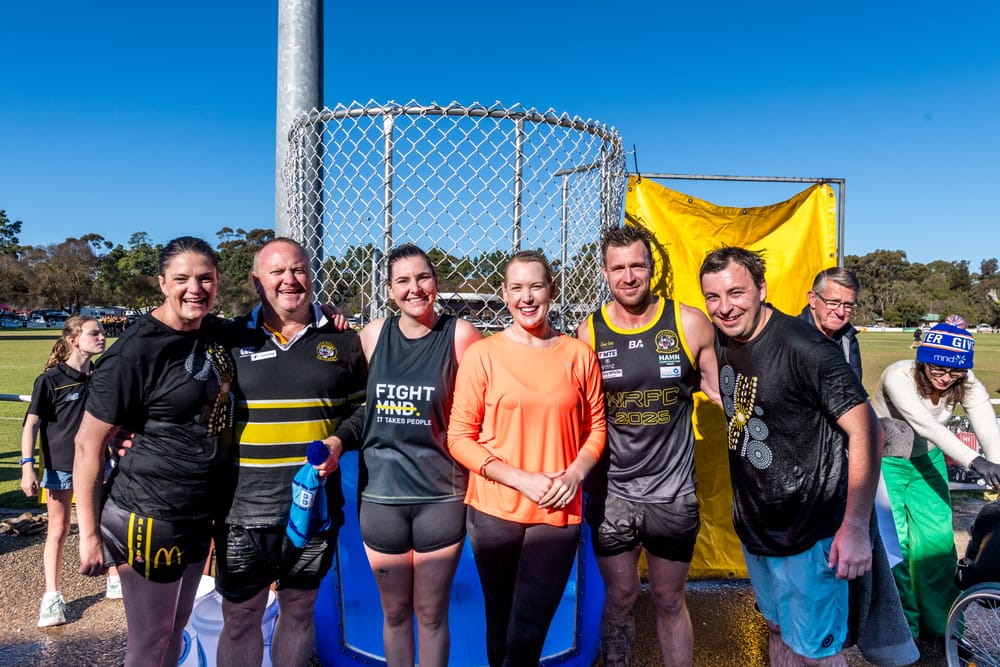 Group braves the ‘cold’ seat for a good cause at Tiger Park post image