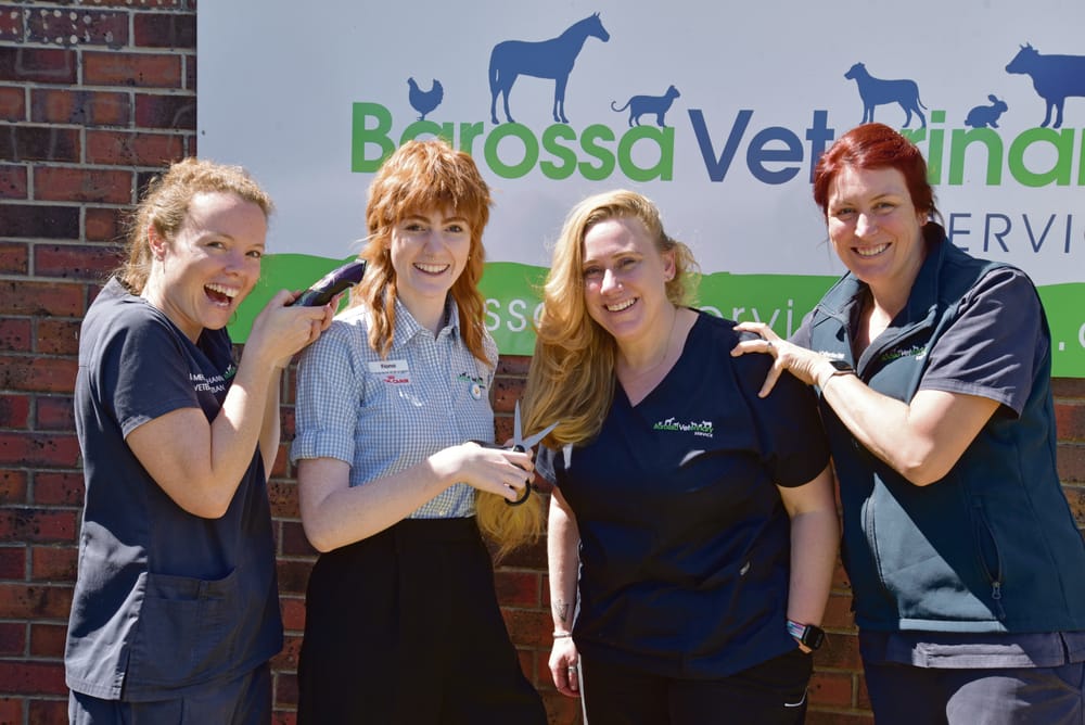 Turning the clippers for a good cause post image