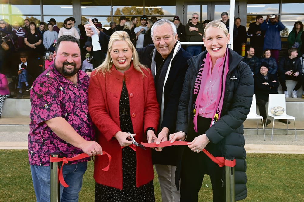 Minister Hildyard opens new $5.1 million Rugby Precinct post image
