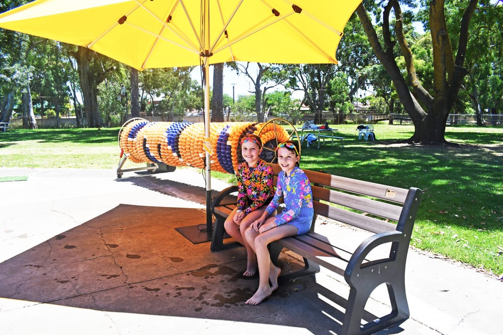 Local generosity sheds some shade for pool patrons post image