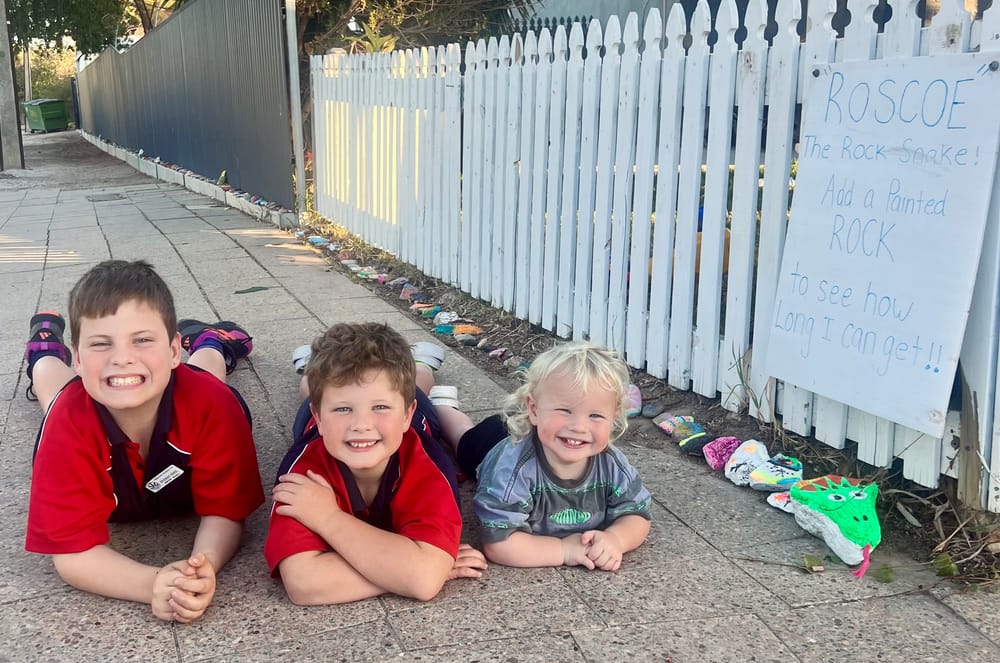 Rock of 'all' ages Snake charmer connects the community post image