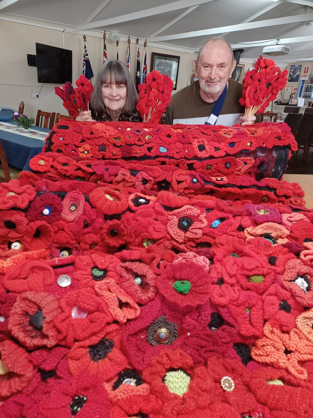 Poppy planting for Remembrance post image