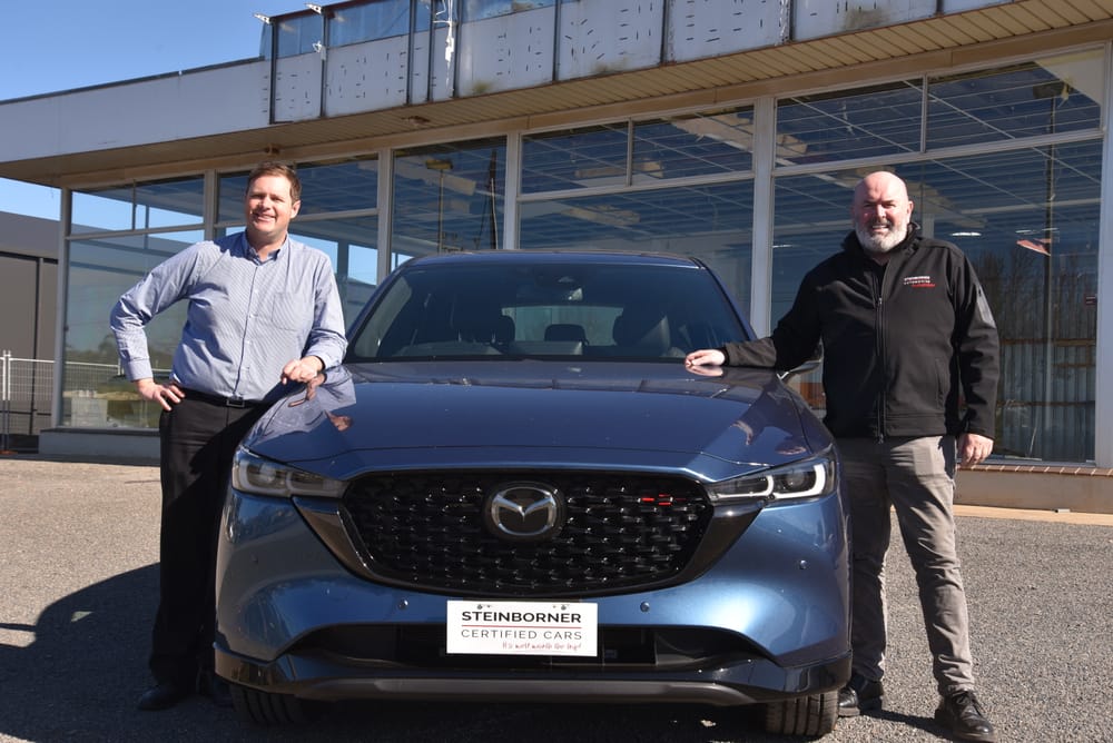 New Mazda Showroom on the way post image