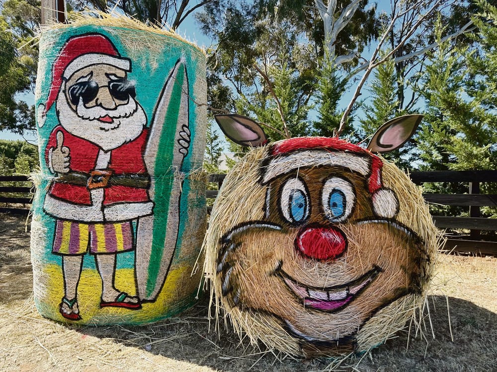 Hay Santa! Roadside displays add Christmas colour to country roads post image