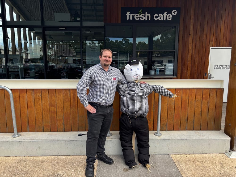Scarecrow making at Barossa Co-op post image
