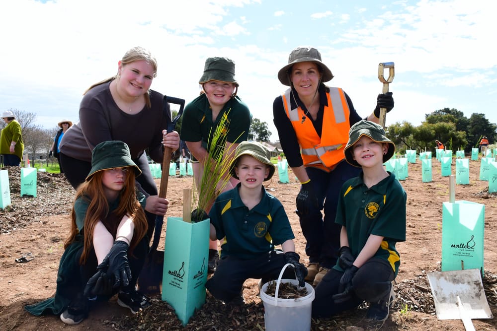 Local schools create green thumbs for Queen’s Jubilee post image