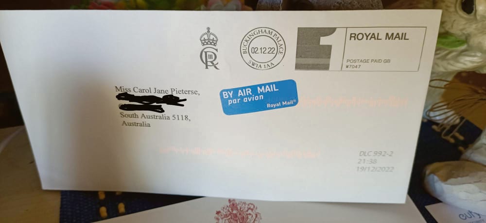 Carol’s very special Christmas post image