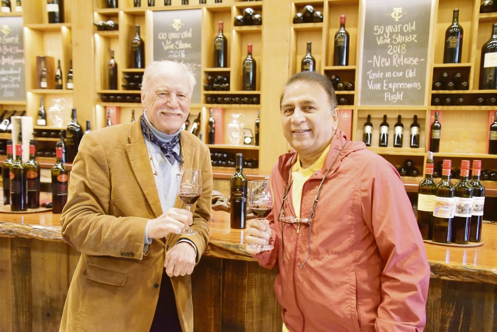 Sunil Gavaskar visits Chateau Tanunda post image