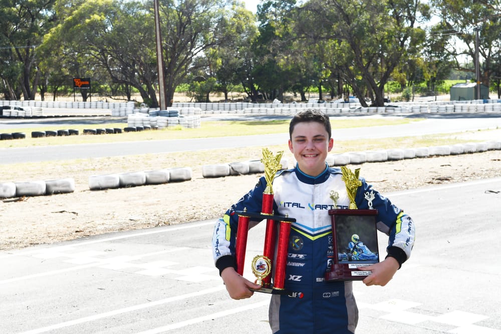 Two series podiums for Go-Kart Ace post image