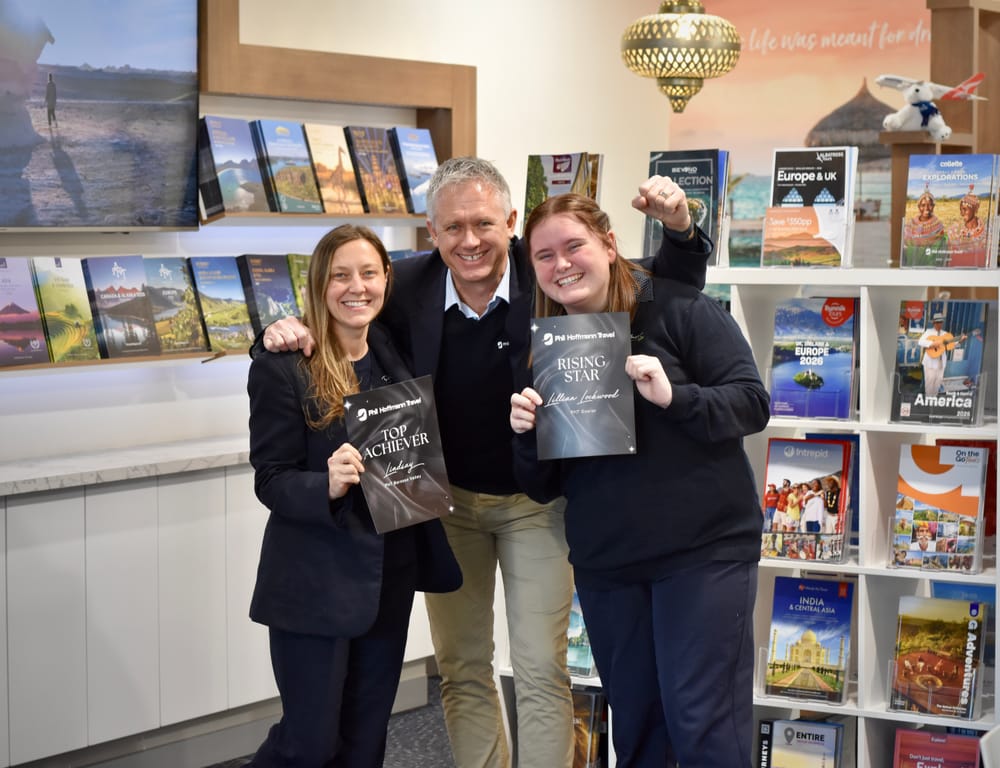 Travel honours for Lindsay and Lillian post image